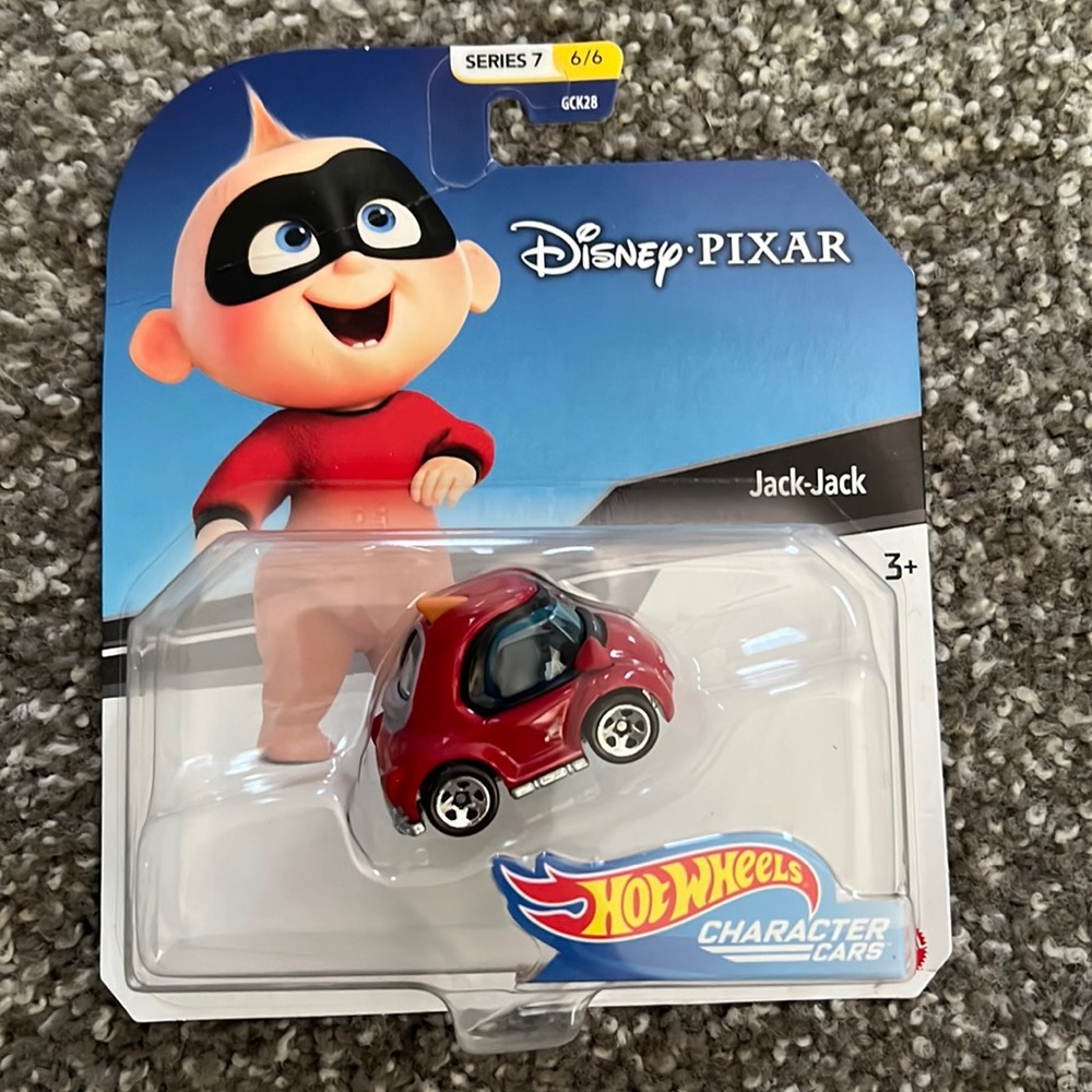 ❗️FINAL❗️ 🆕 HOTWHEELS Disney Character Cars “Jack-Jack
